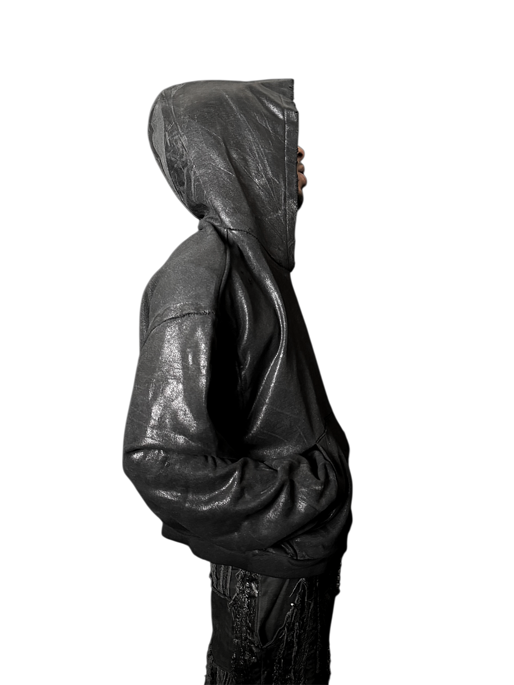 Ethereal Hedi Waxed Hoodie