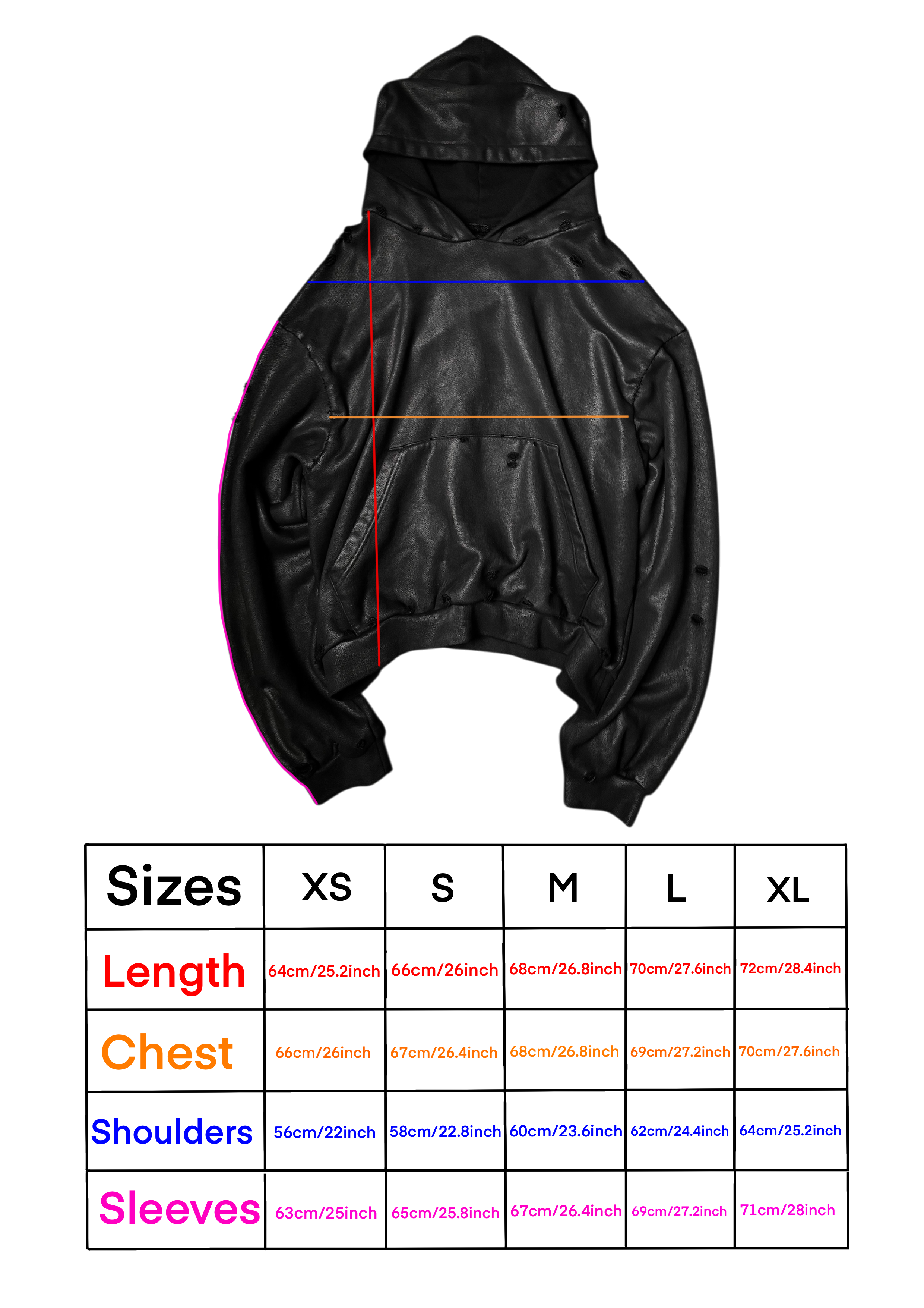 Ethereal Waxed Hoodie